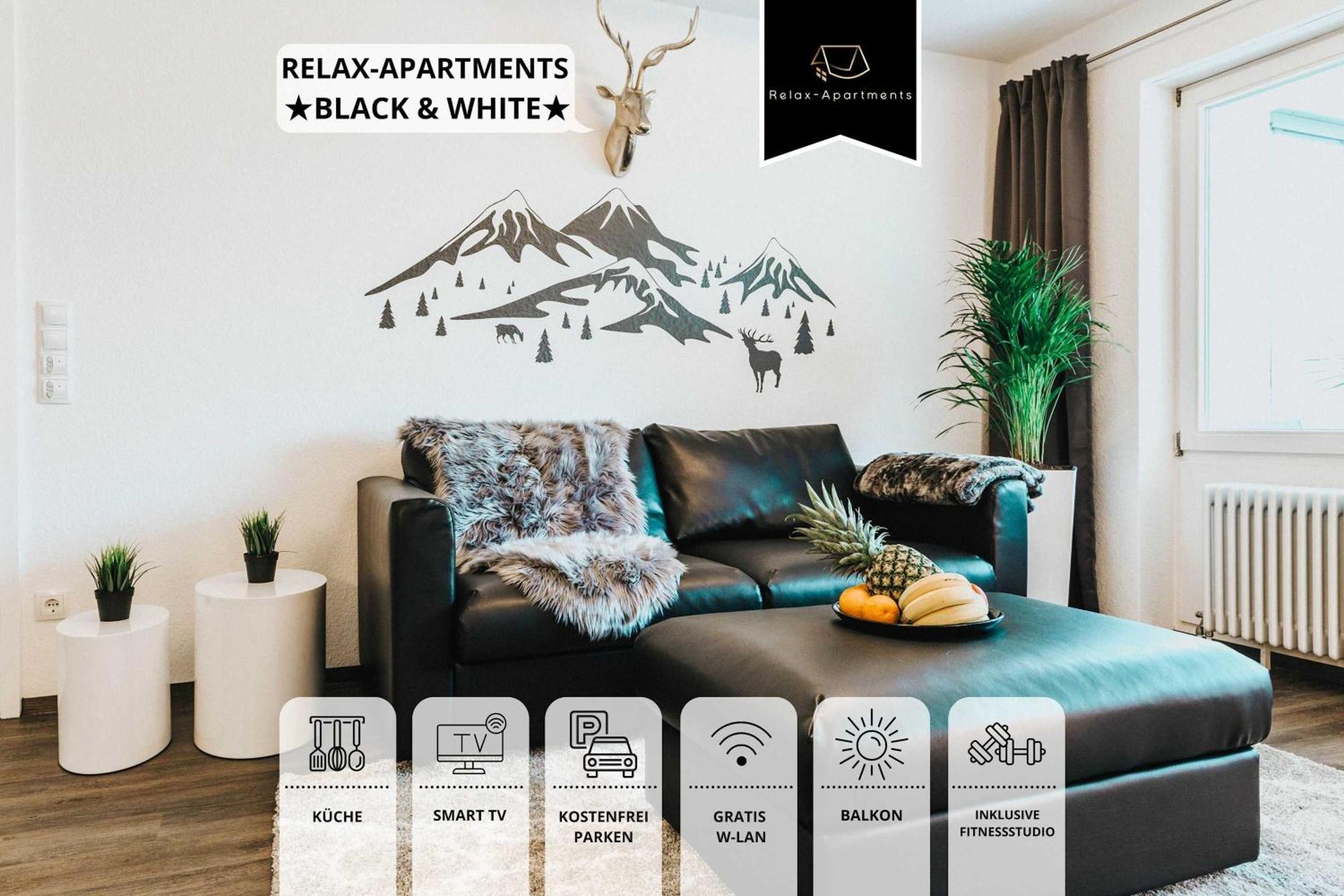 Apartment Relax Black & White Friedrichshafen